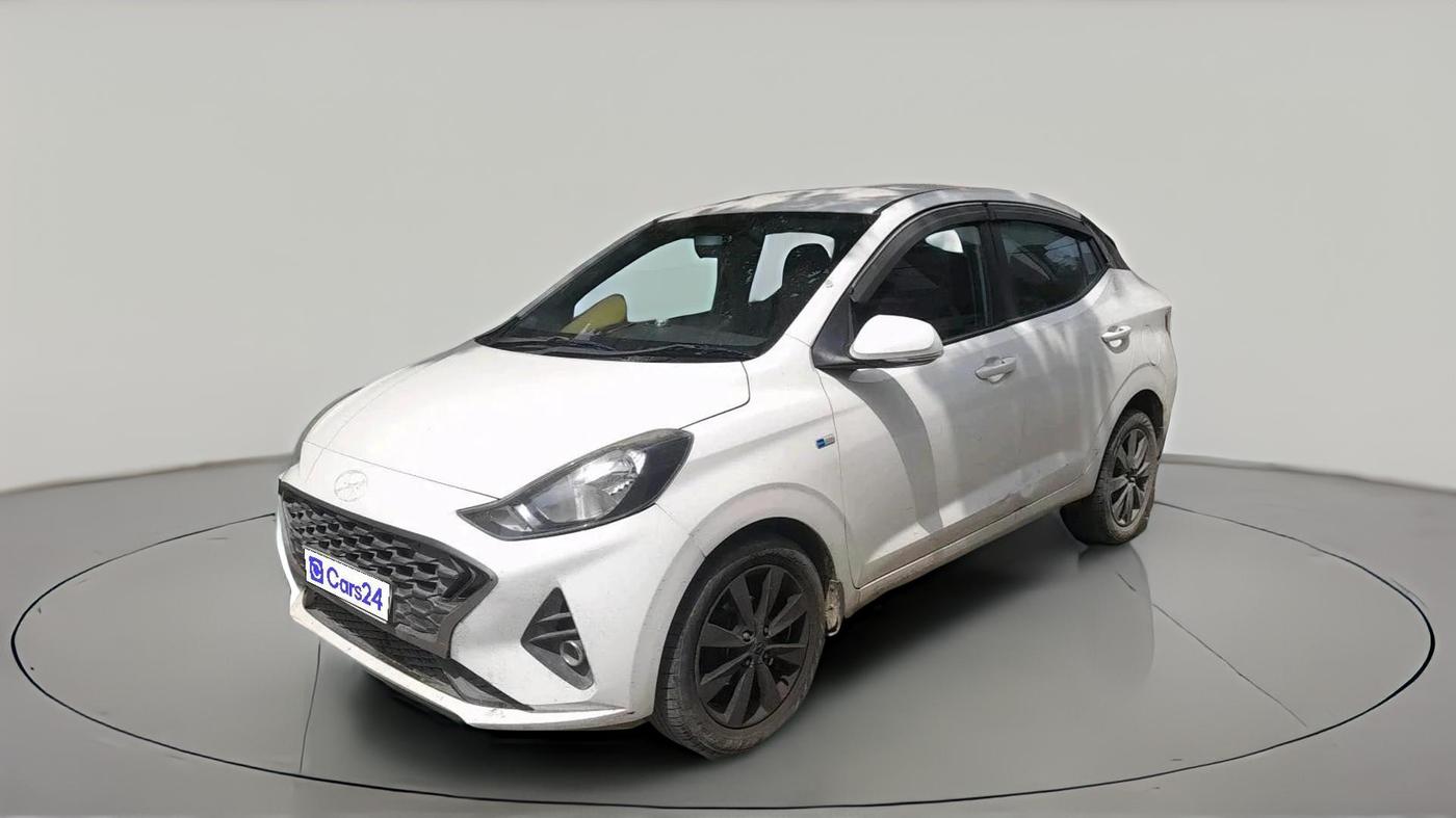 2020 Hyundai AURA S 1.2 AMT CRDI, Diesel, Automatic, 1,34,217 km, exterior