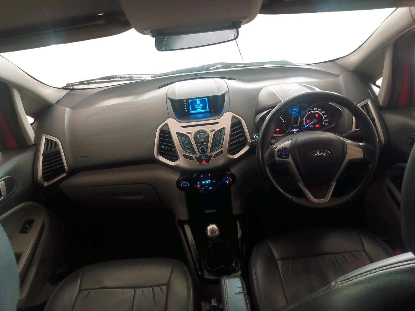 2013 Ford Ecosport TITANIUM 1.5L DIESEL, Diesel, Manual, 1,31,721 km, interior