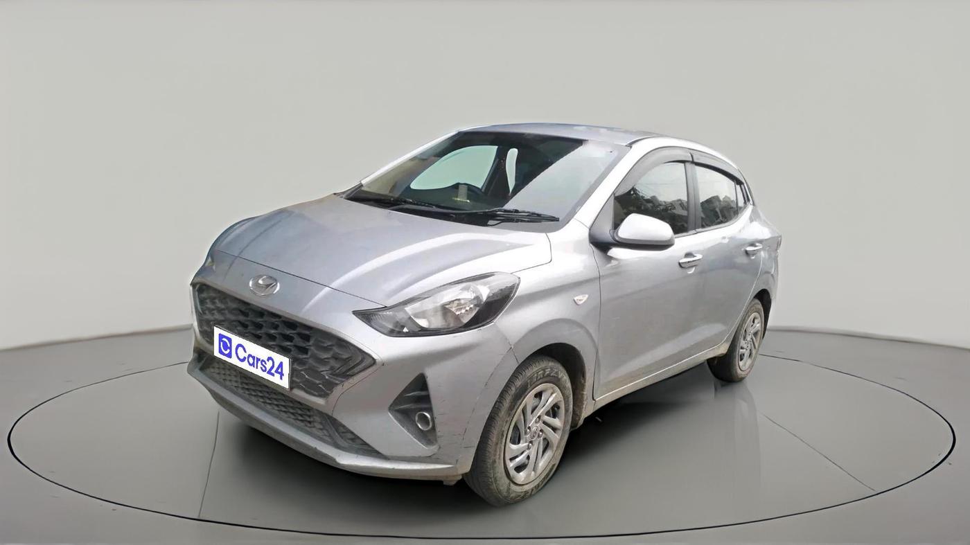 2021 Hyundai AURA S 1.2 CNG, CNG, Manual, 1,06,421 km, exterior