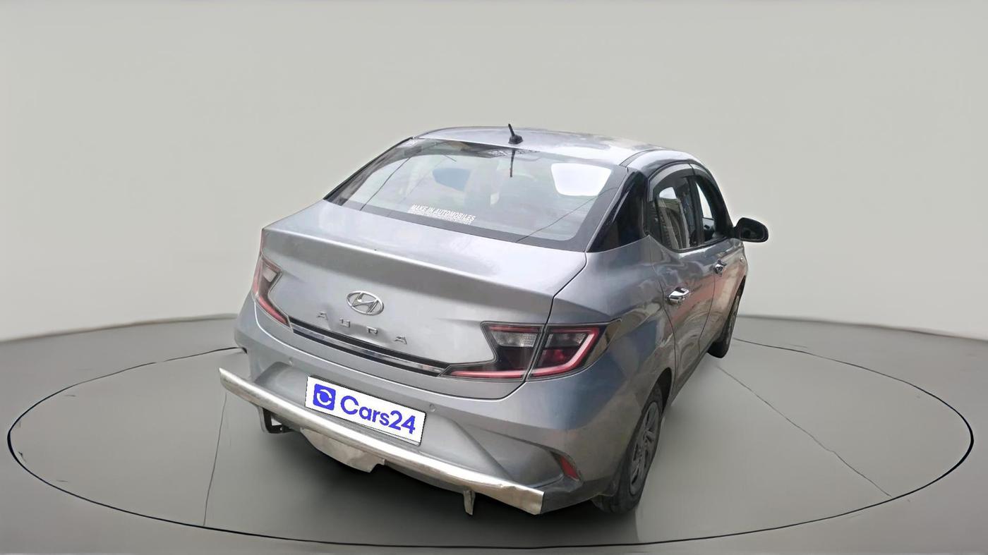 2021 Hyundai AURA S 1.2 CNG, CNG, Manual, 1,06,421 km, exterior