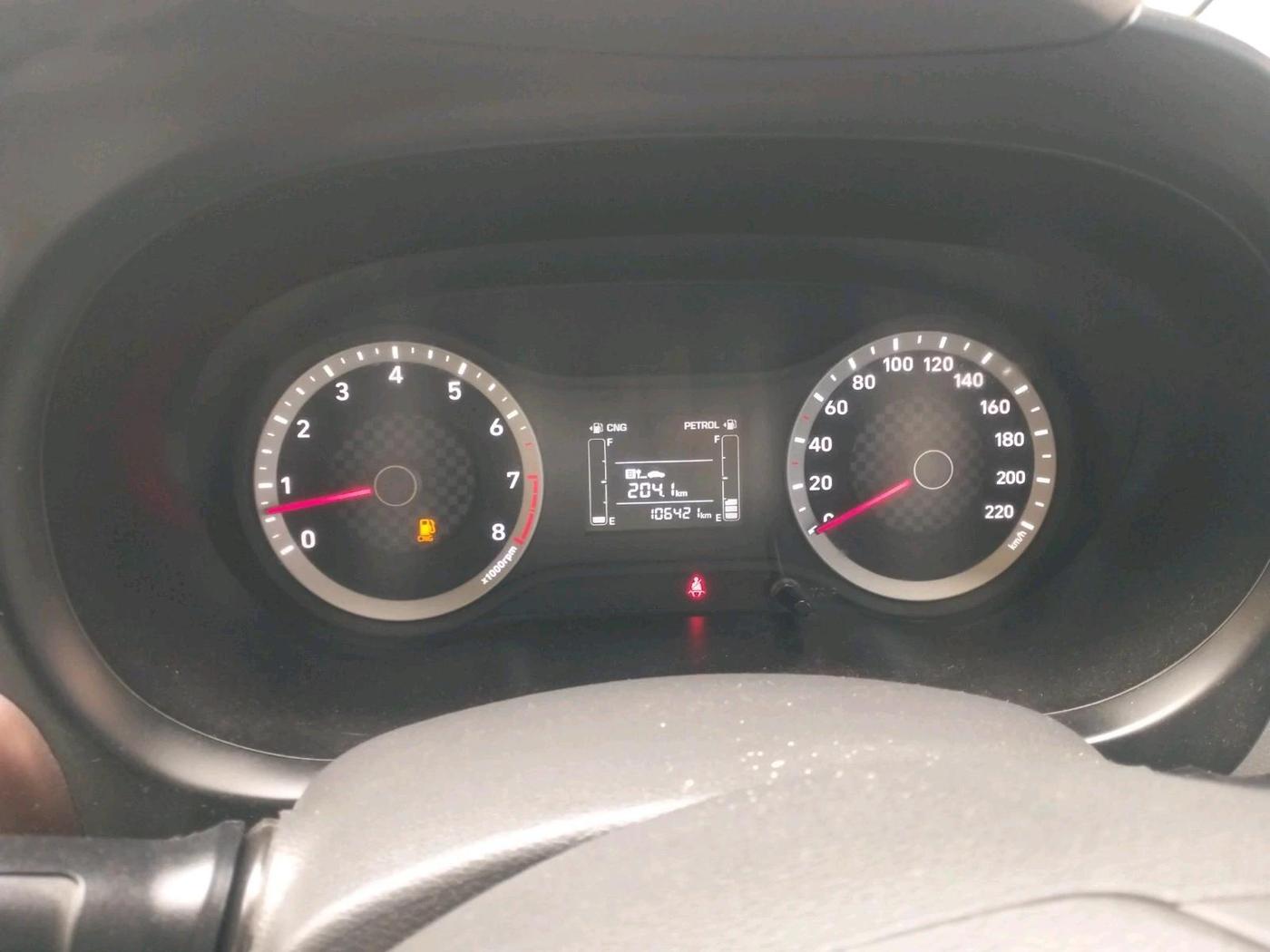 2021 Hyundai AURA S 1.2 CNG, CNG, Manual, 1,06,421 km, interior