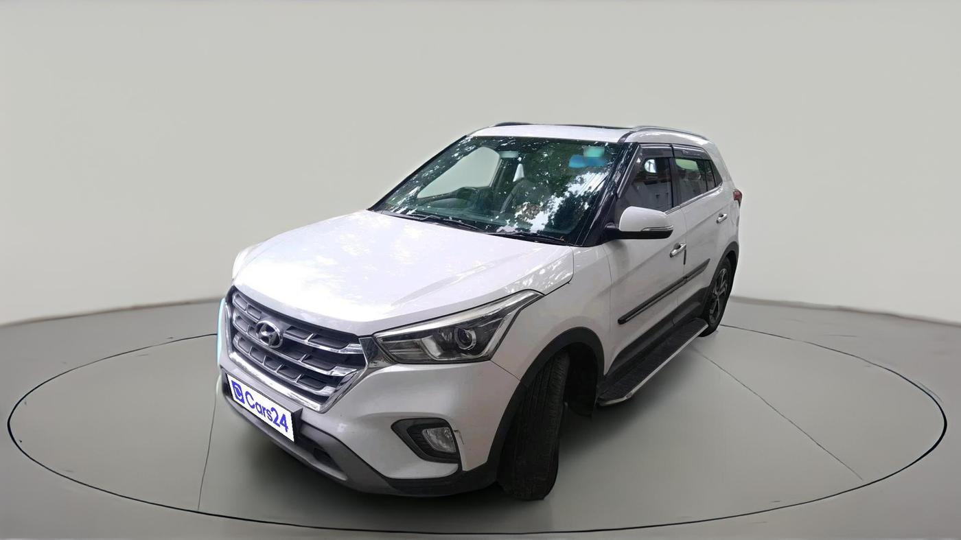2018 Hyundai Creta SX (O) 1.6 PETROL, Petrol, Manual, 37,098 km, exterior
