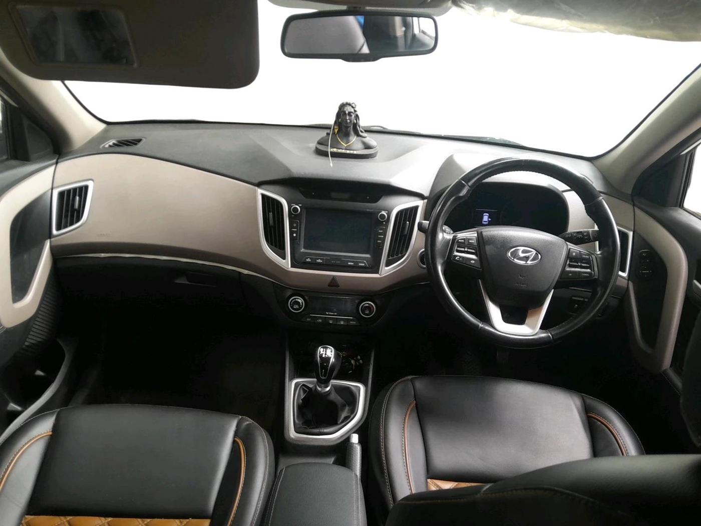 2018 Hyundai Creta SX (O) 1.6 PETROL, Petrol, Manual, 37,098 km, interior