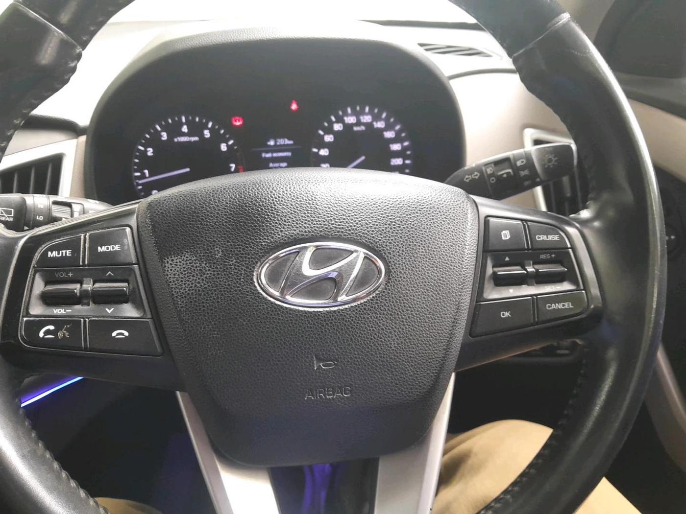 2018 Hyundai Creta SX (O) 1.6 PETROL, Petrol, Manual, 37,098 km, interior