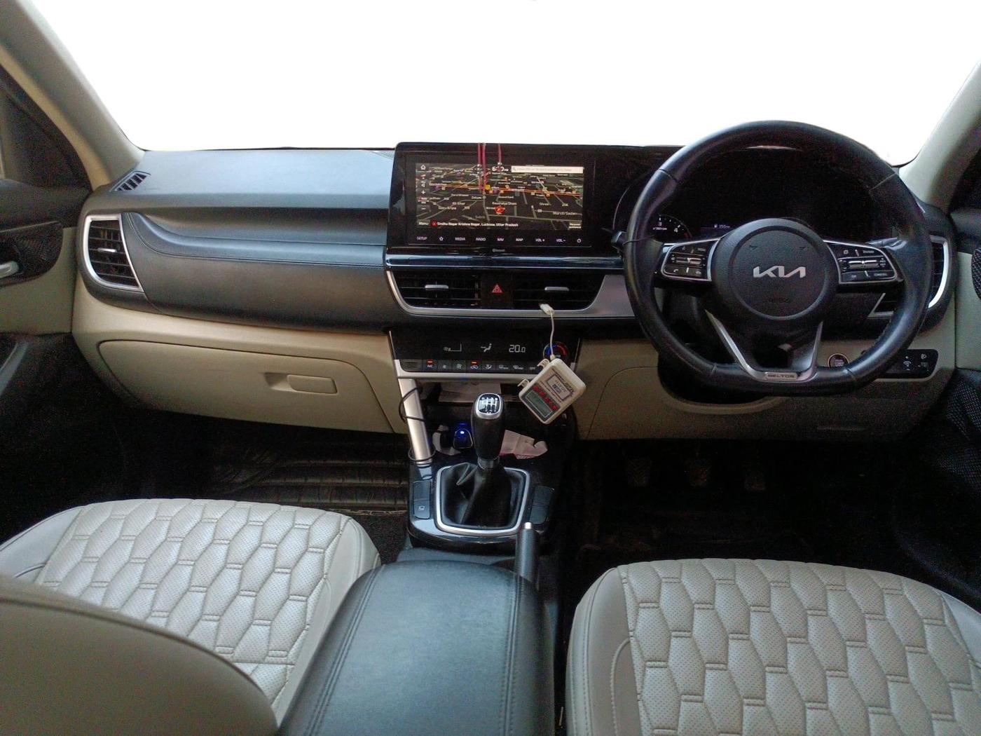 2021 KIA SELTOS HTX 1.5 DIESEL, Diesel, Manual, 1,58,712 km, interior