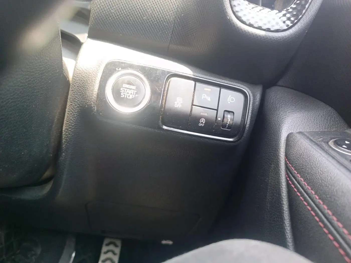 2023 KIA SONET GTX PLUS 1.0 IMT, Petrol, Manual, 42,720 km, interior