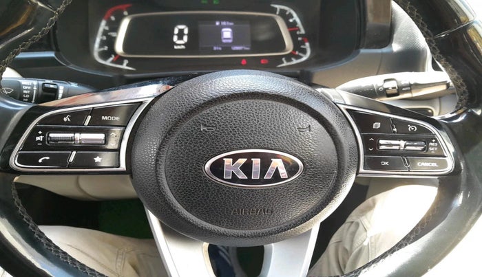 2021 KIA SONET HTX 1.5, Diesel, Manual, 1,28,971 km, interior