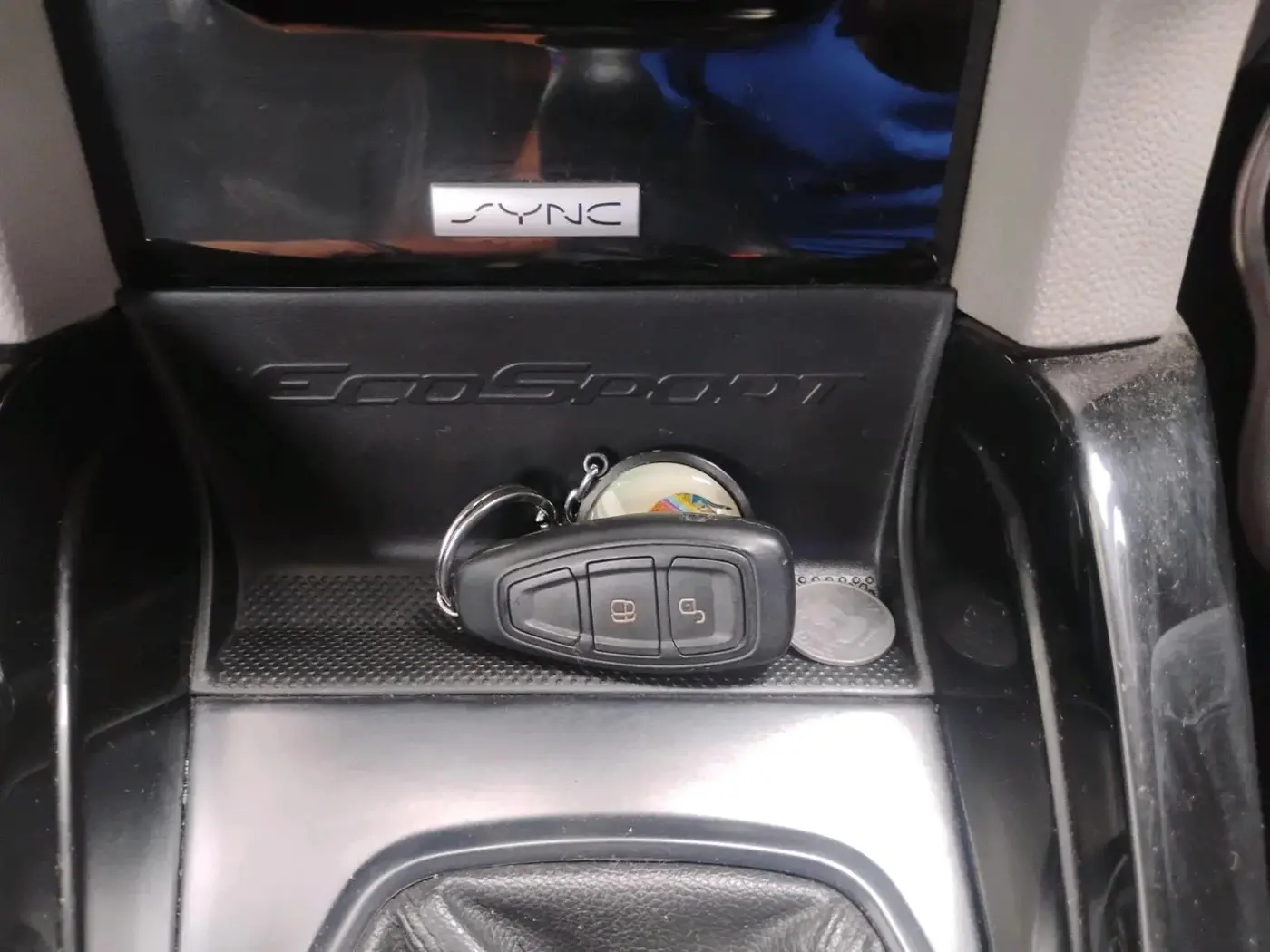 2016 Ford Ecosport TITANIUM 1.5L DIESEL, Diesel, Manual, 1,56,536 km, interior
