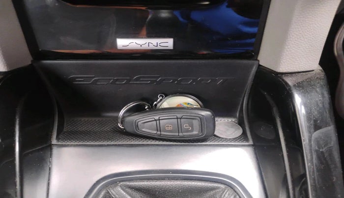 2016 Ford Ecosport TITANIUM 1.5L DIESEL, Diesel, Manual, 1,56,536 km, interior