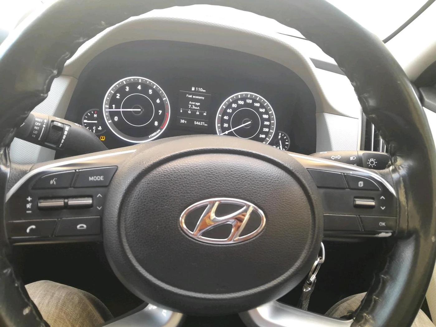 2023 Hyundai Creta E 1.5 PETROL, Petrol, Manual, 54,637 km, interior
