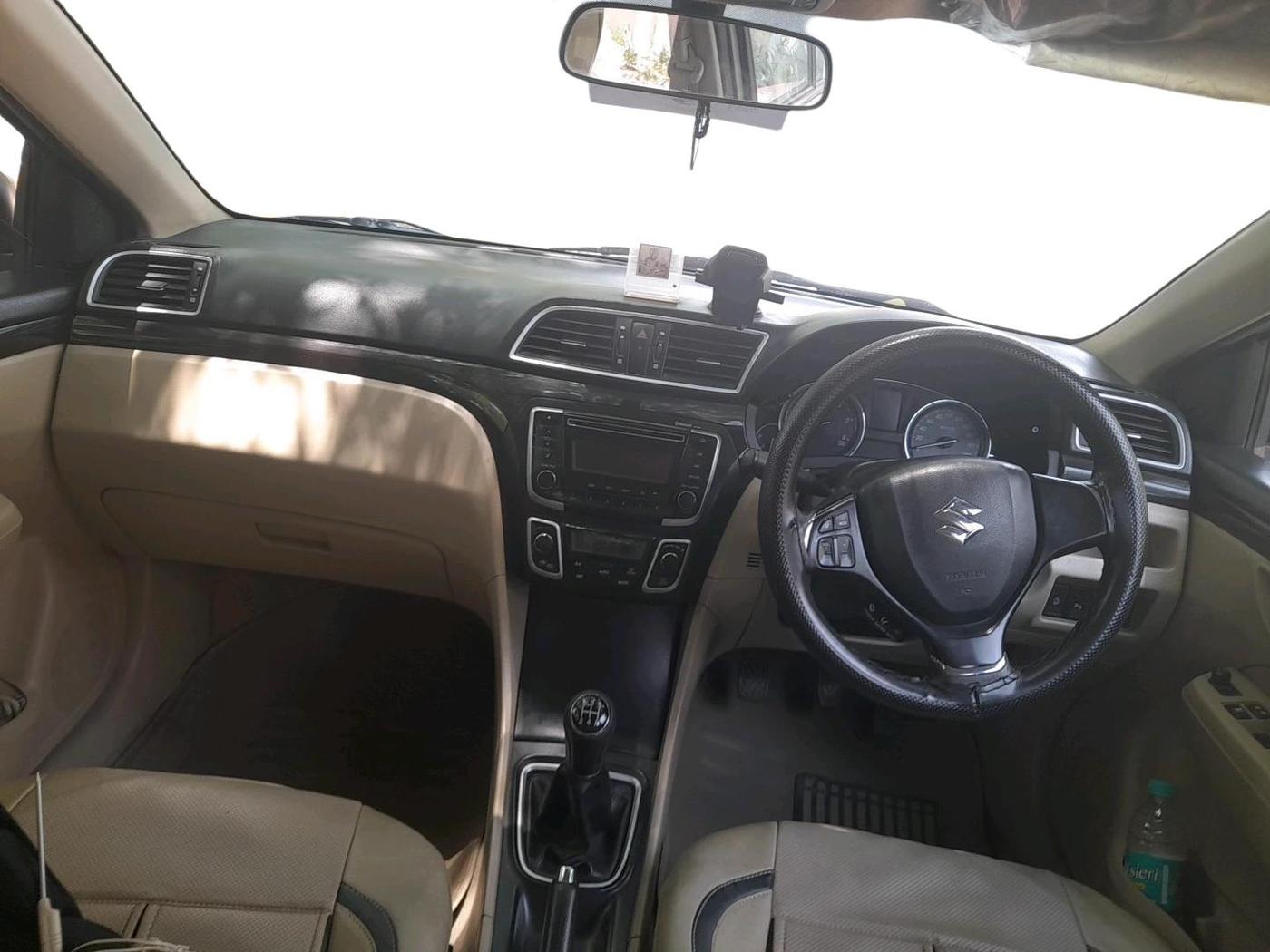 2015 Maruti Ciaz VDI+ SHVS, Diesel, Manual, 64,675 km, interior