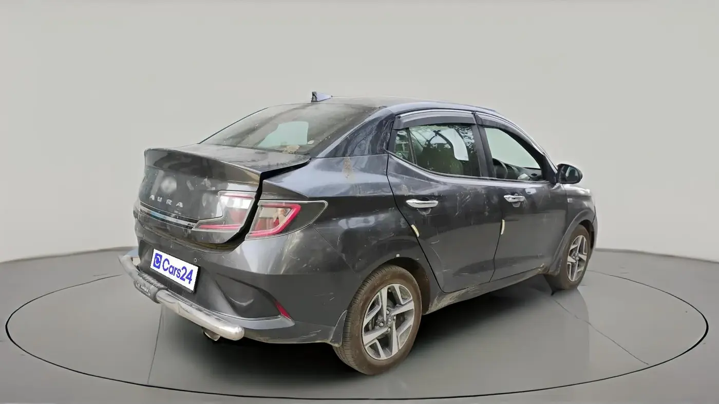 2022 Hyundai AURA SX PLUS 1.2 AMT CRDI, Diesel, Automatic, 75,773 km, exterior