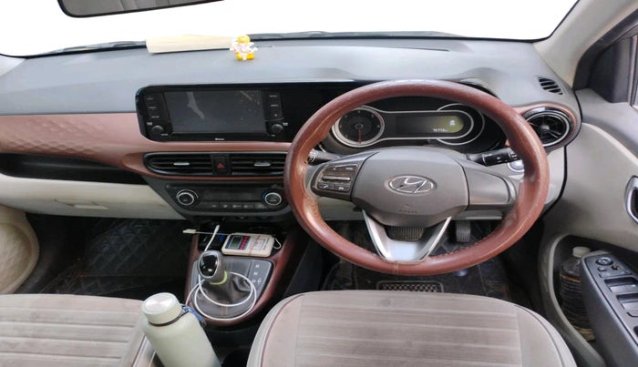 2022 Hyundai AURA SX PLUS 1.2 AMT CRDI, Diesel, Automatic, 75,773 km, interior