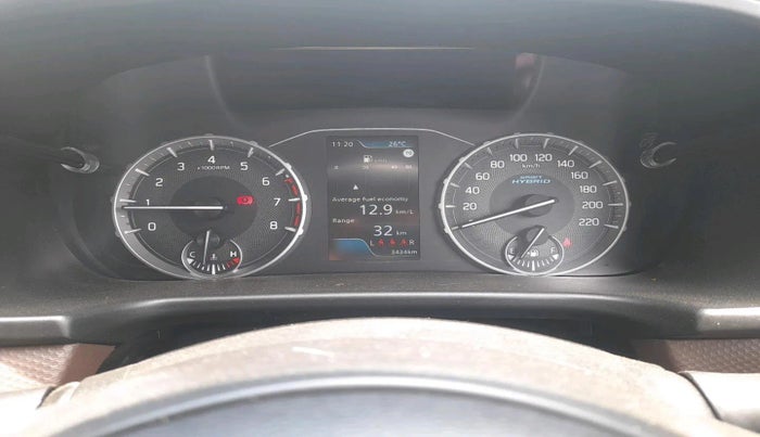 2025 Maruti BREZZA ZXI SMART HYBRID , Petrol, Manual, 3,434 km, interior