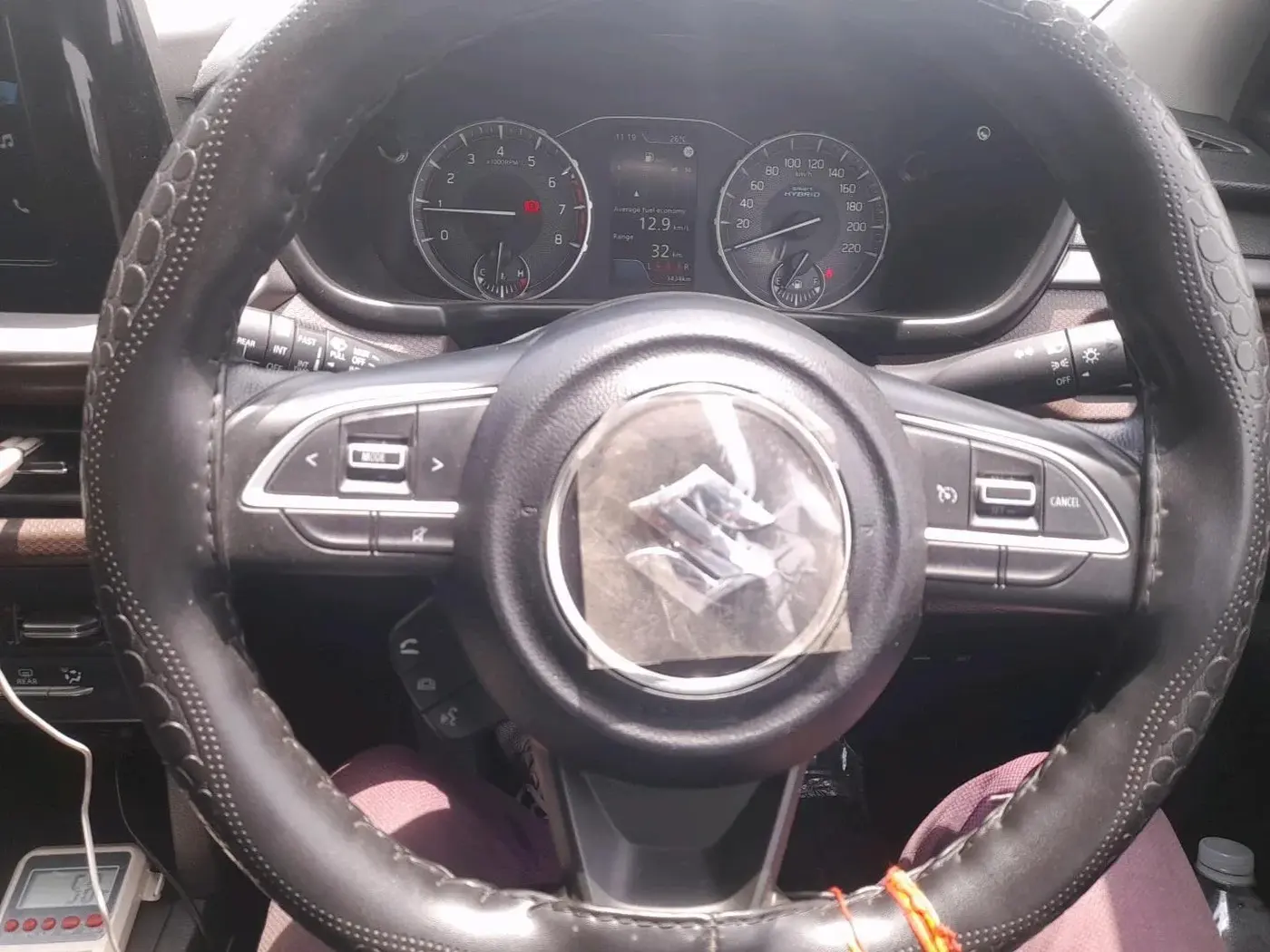 2025 Maruti BREZZA ZXI SMART HYBRID , Petrol, Manual, 3,434 km, interior