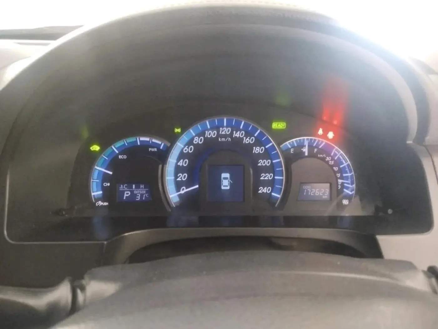 2013 Toyota Camry HYBRID, Hybrid, Automatic, 1,72,623 km, interior