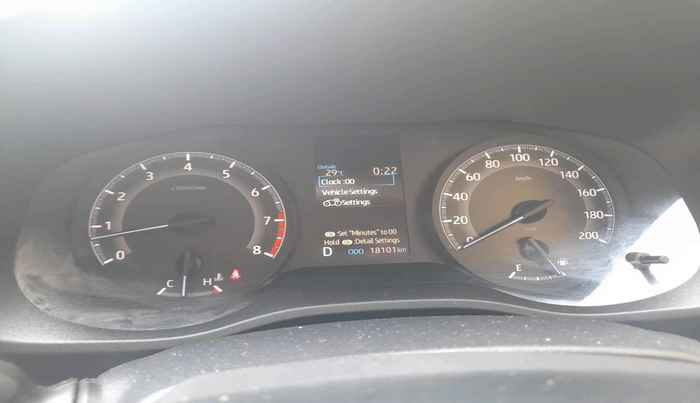 2024 Toyota INNOVA HYCROSS GX 7 STR, Petrol, Automatic, 18,101 km, interior