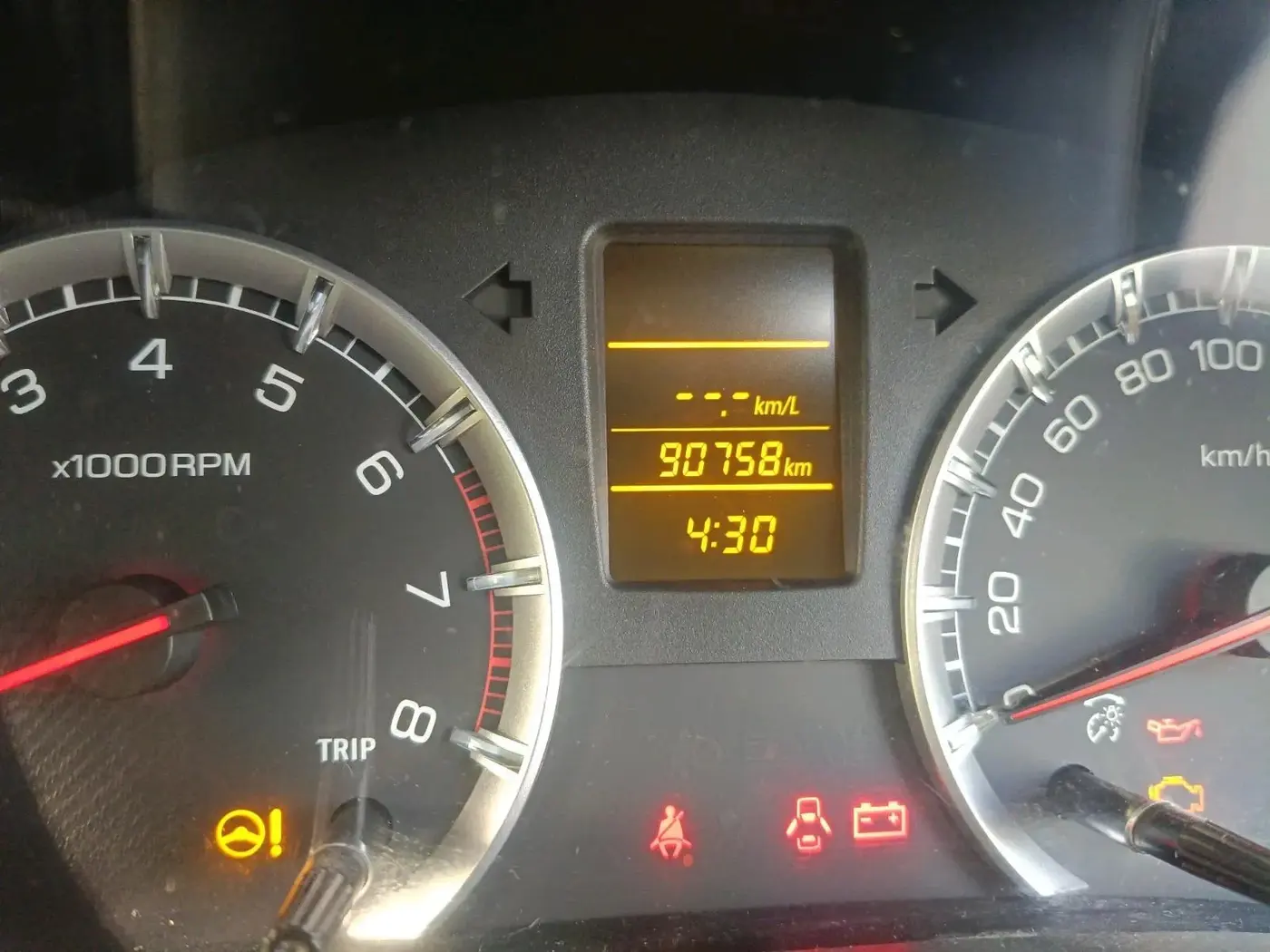 2016 Maruti Swift VXI O, Petrol, Manual, 90,758 km, interior