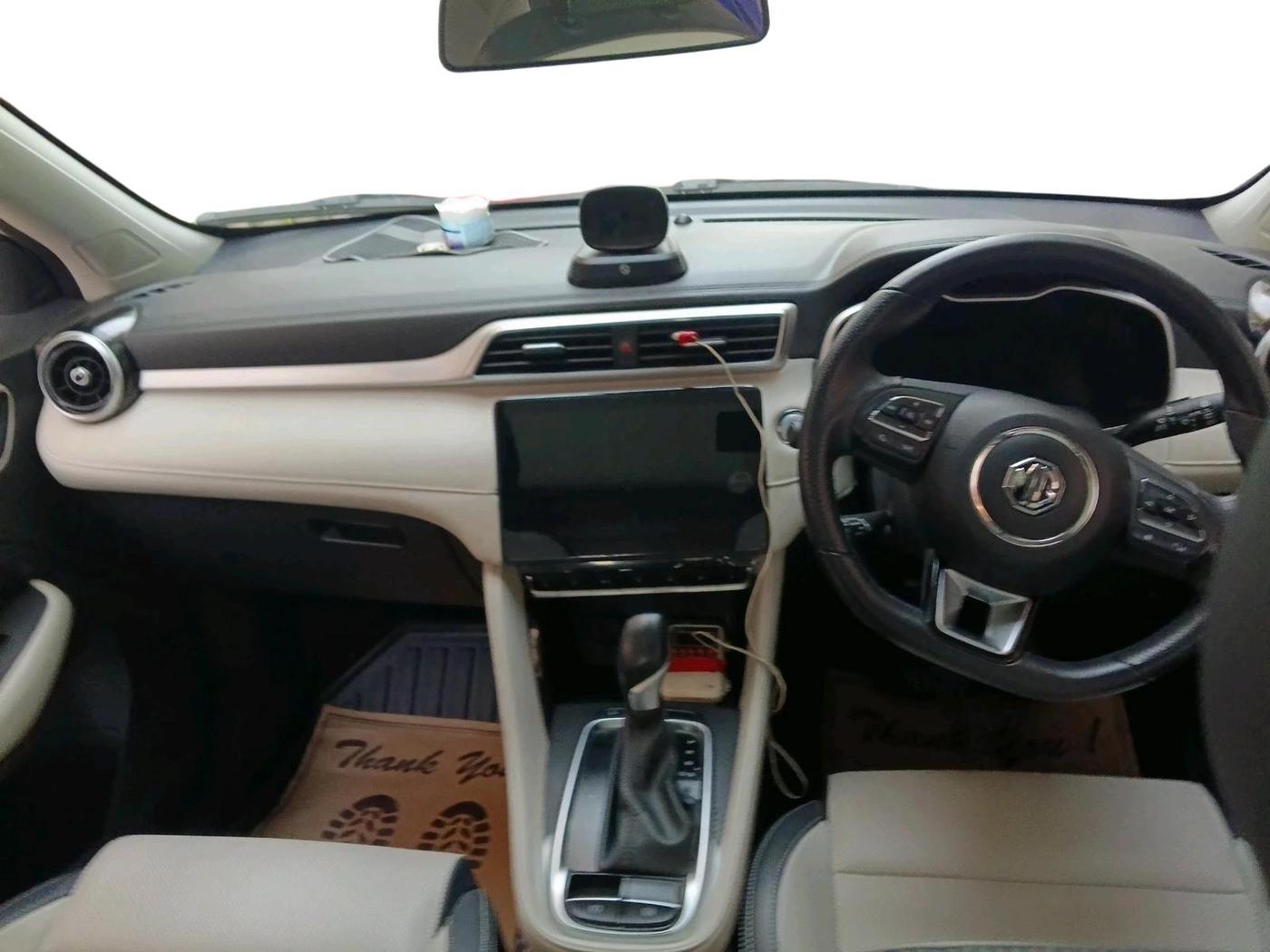 2022 MG ASTOR SHARP 1.5 CVT, Petrol, Automatic, 9,830 km, interior
