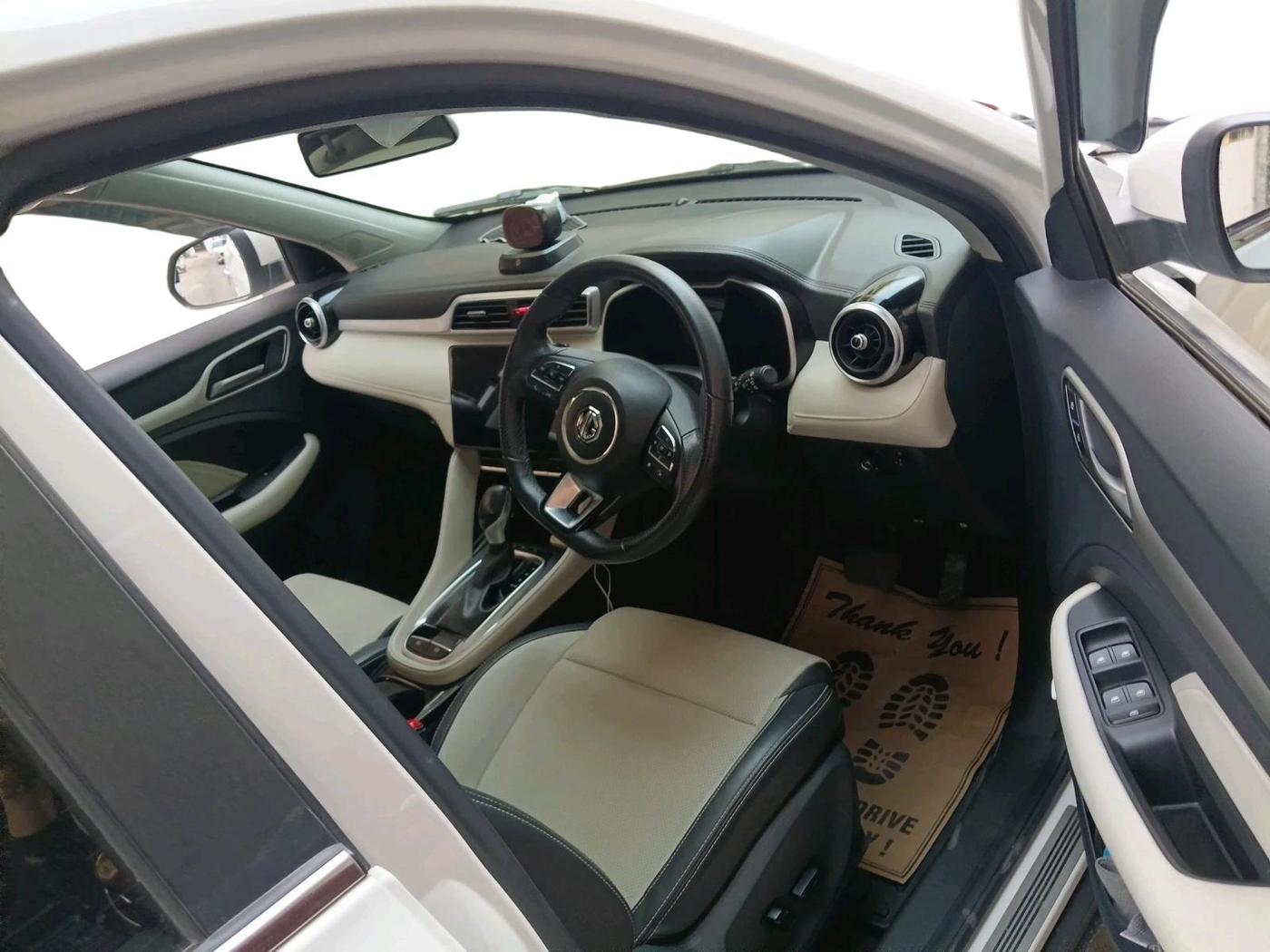 2022 MG ASTOR SHARP 1.5 CVT, Petrol, Automatic, 9,830 km, interior