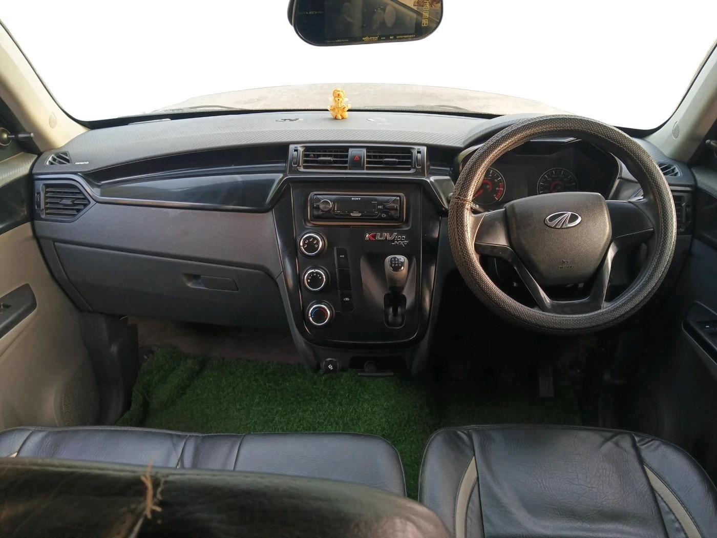 2017 Mahindra KUV 100 NXT K4+ P 6 STR, Petrol, Manual, 38,349 km, interior