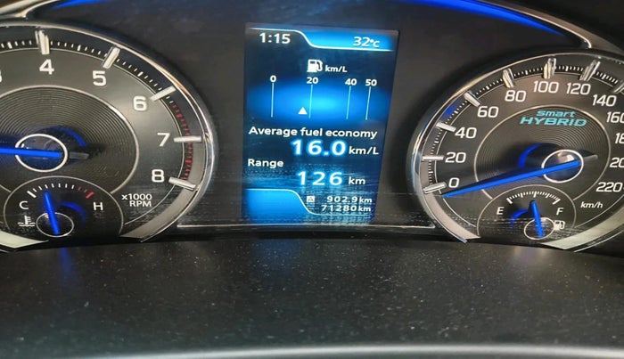 2023 Maruti Ciaz DELTA 1.5 SHVS MT PETROL, Petrol, Manual, 71,280 km, interior