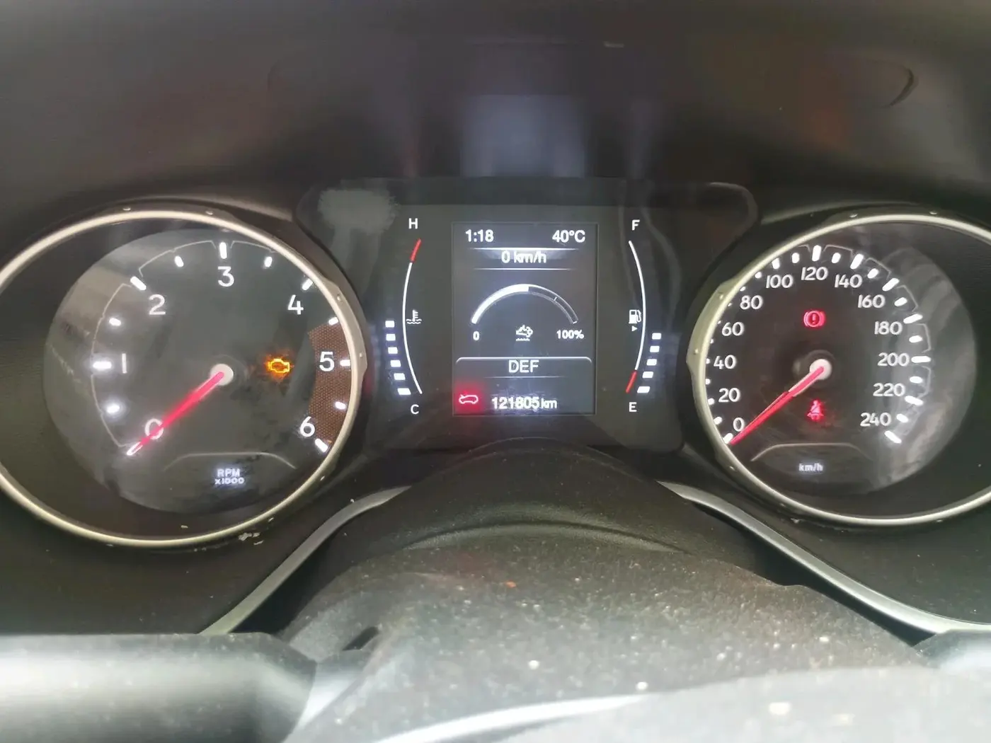 2020 Jeep Compass LIMITED PLUS DIESEL, Diesel, Manual, 1,22,000 km, interior