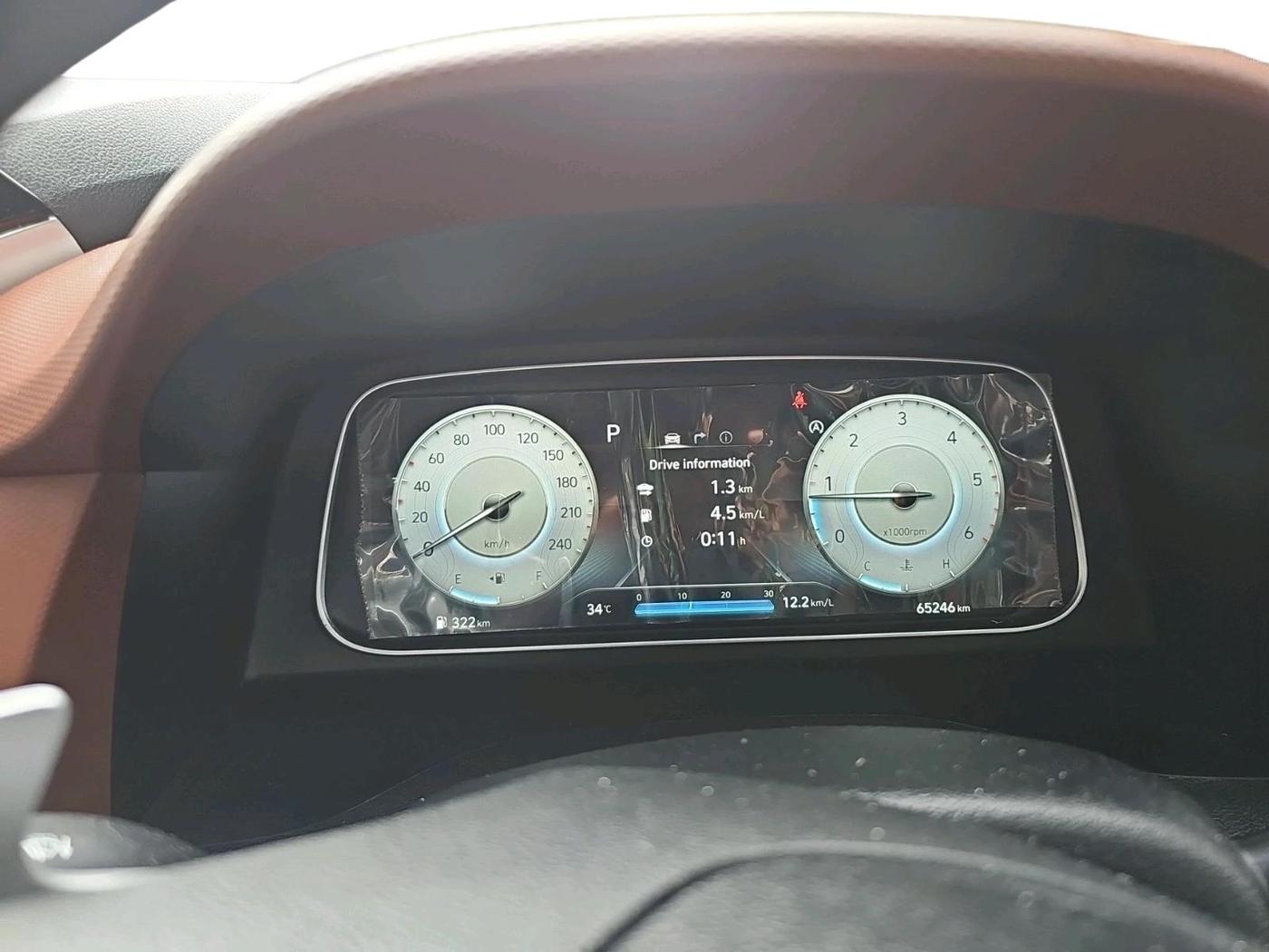 2023 Hyundai ALCAZAR PLATINUM(O) 7STR 1.5 AT, Diesel, Automatic, 65,246 km, interior