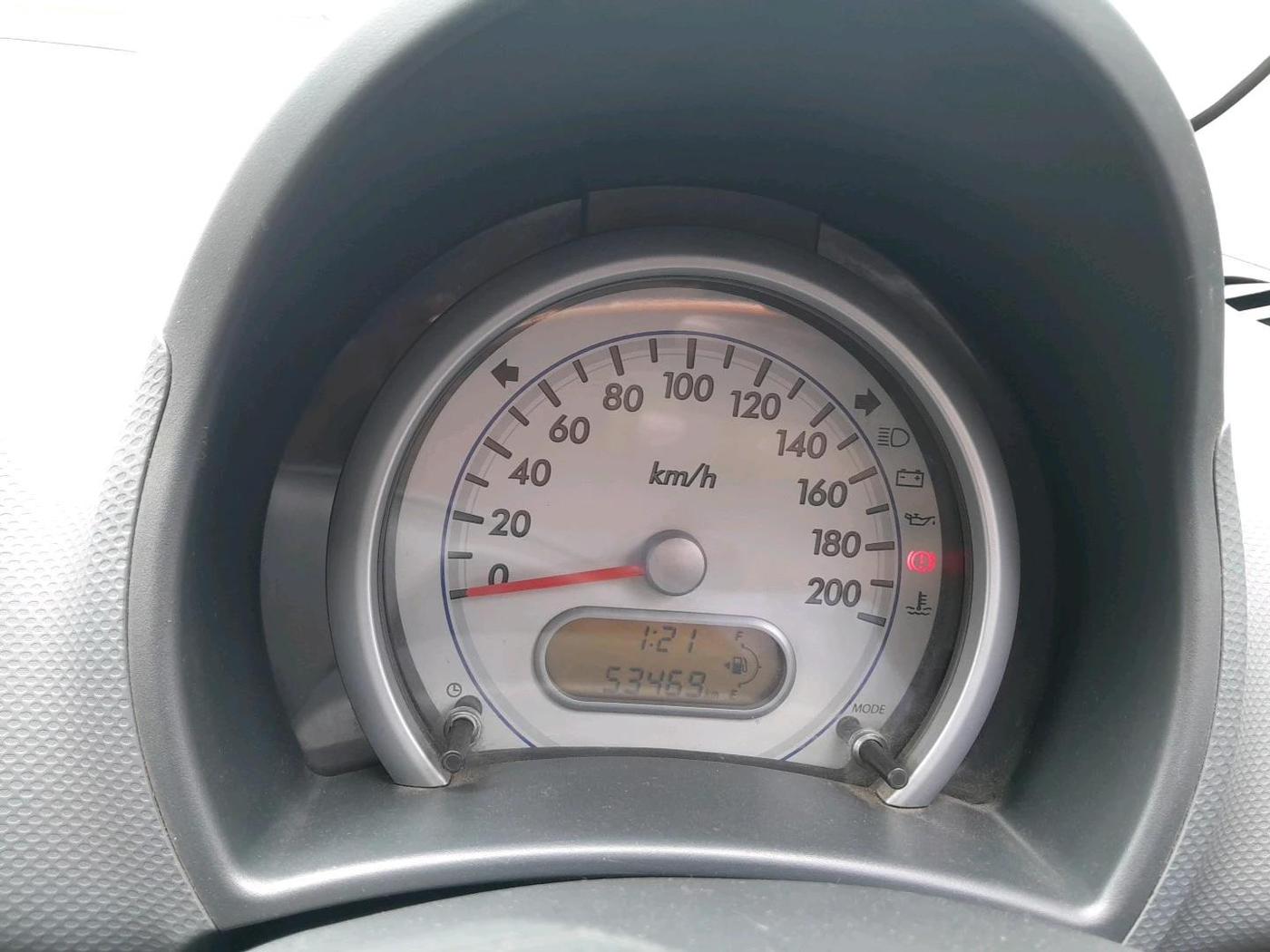 2012 Maruti Ritz LXI, Petrol, Manual, 53,469 km, interior