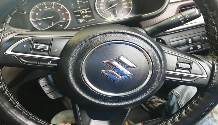 2023 Maruti BREZZA ZXI AT SMART HYBRID, Petrol, Automatic, 50,535 km, interior