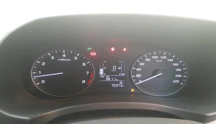 2017 Hyundai Creta E PLUS 1.6 PETROL, Petrol, Manual, 70,373 km, interior