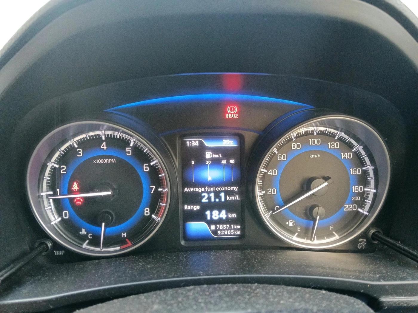 2020 Maruti Baleno ZETA PETROL 1.2, Petrol, Manual, 92,965 km, interior