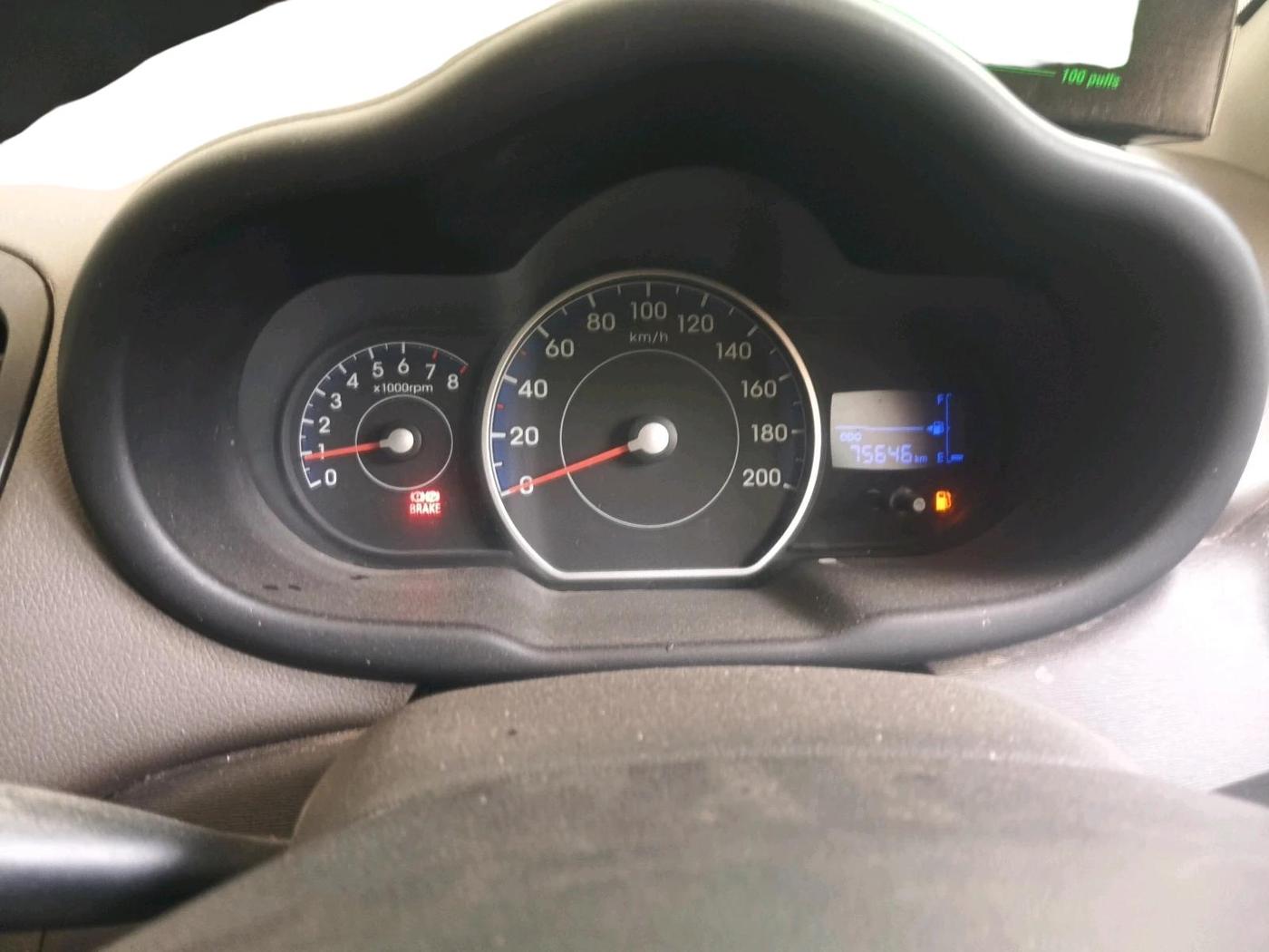 2012 Hyundai i10 MAGNA 1.2, Petrol, Manual, 76,021 km, interior