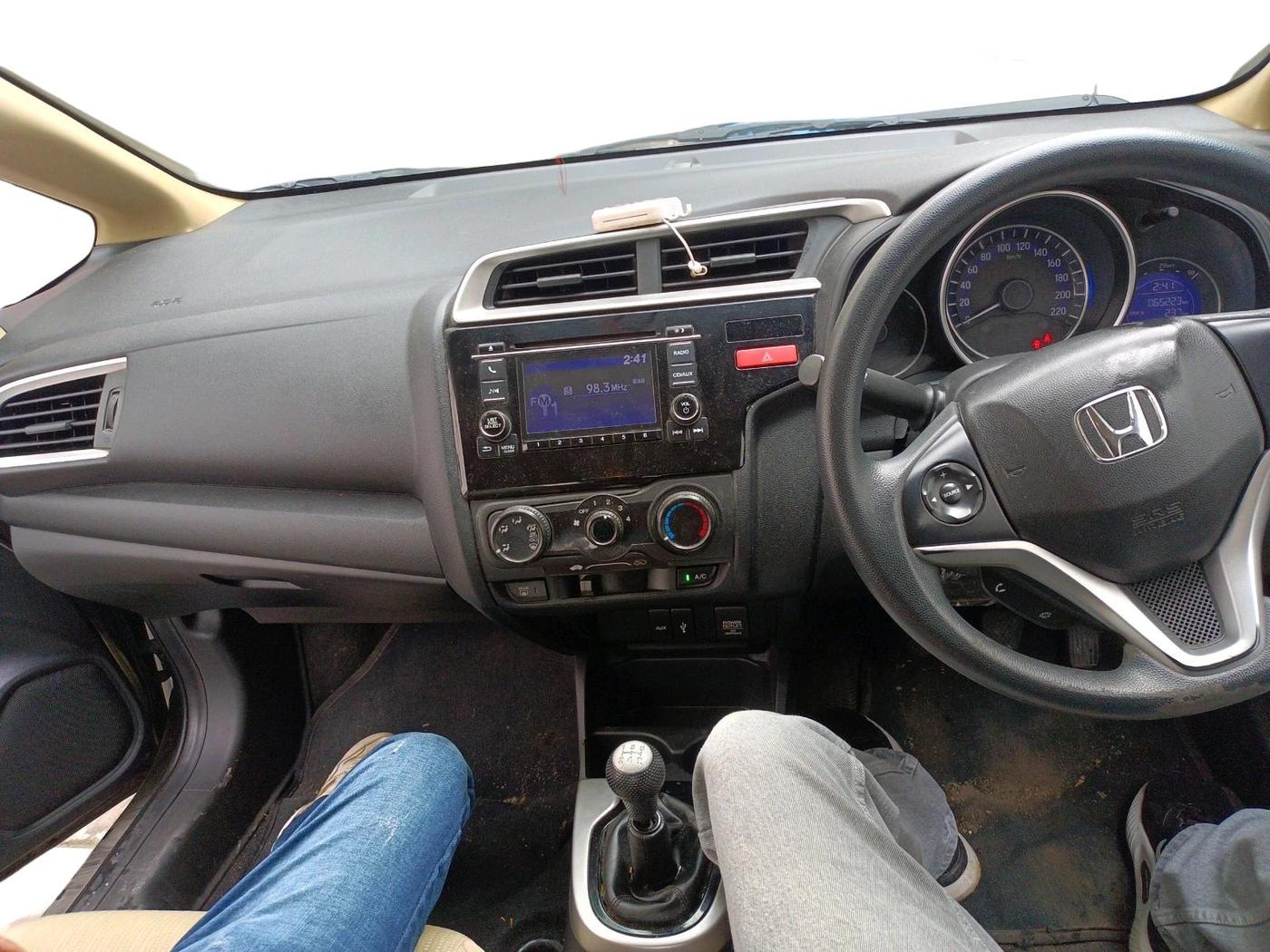 2015 Honda Jazz 1.2L I-VTEC E, Petrol, Manual, 65,223 km, interior