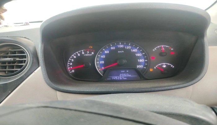 2016 Hyundai Xcent BASE 1.2, CNG, Manual, 1,49,264 km, interior