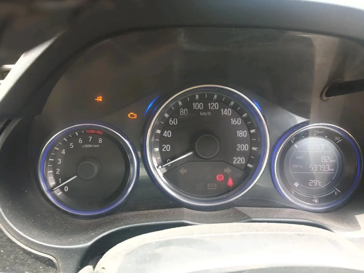 2014 Honda City 1.5L I-VTEC VX, Petrol, Manual, 85,952 km, interior