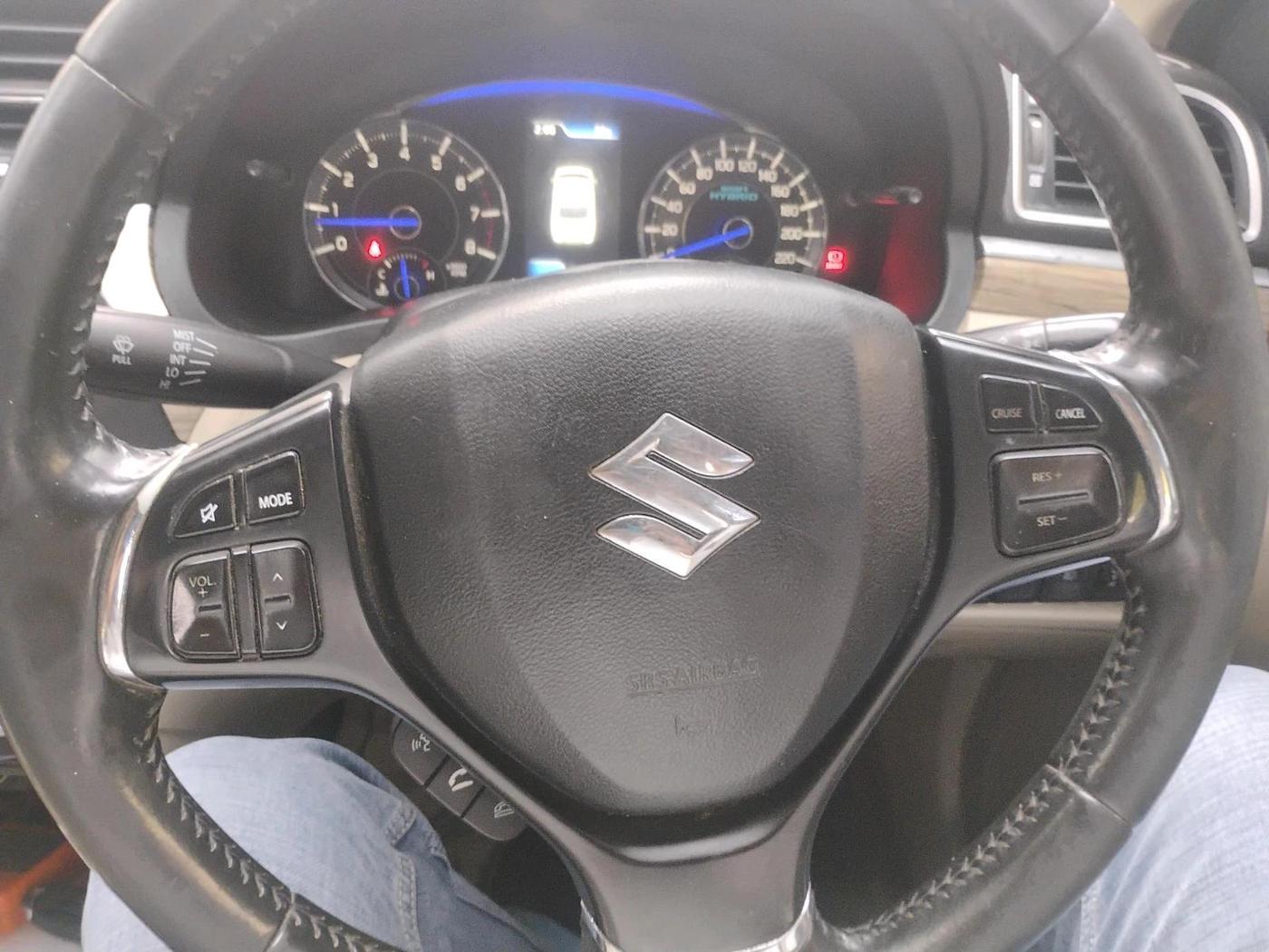 2020 Maruti Ciaz ALPHA 1.5 SHVS PETROL, Petrol, Manual, 68,758 km, interior