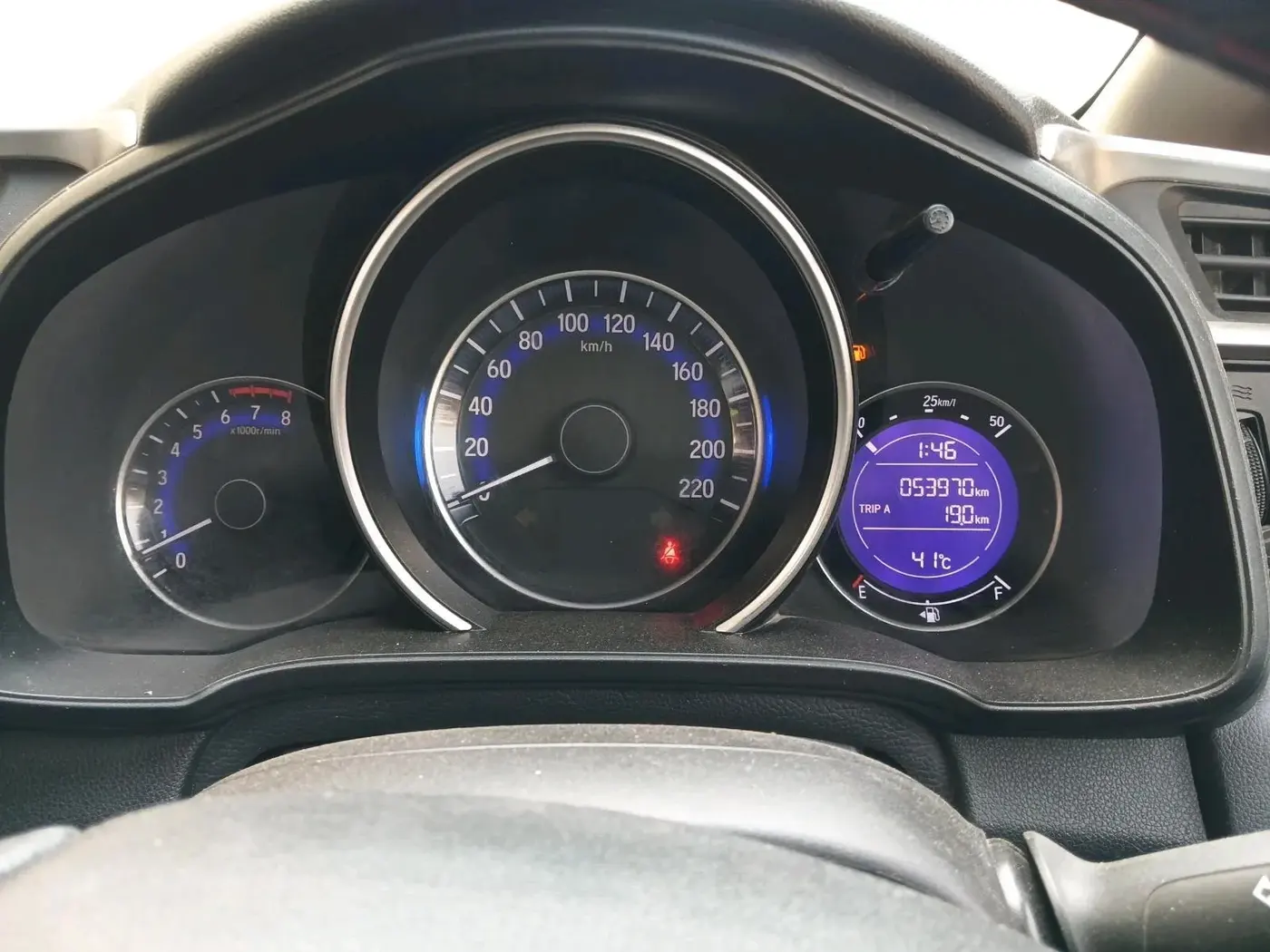 2018 Honda WR-V 1.2L I-VTEC VX MT, Petrol, Manual, 56,000 km, interior