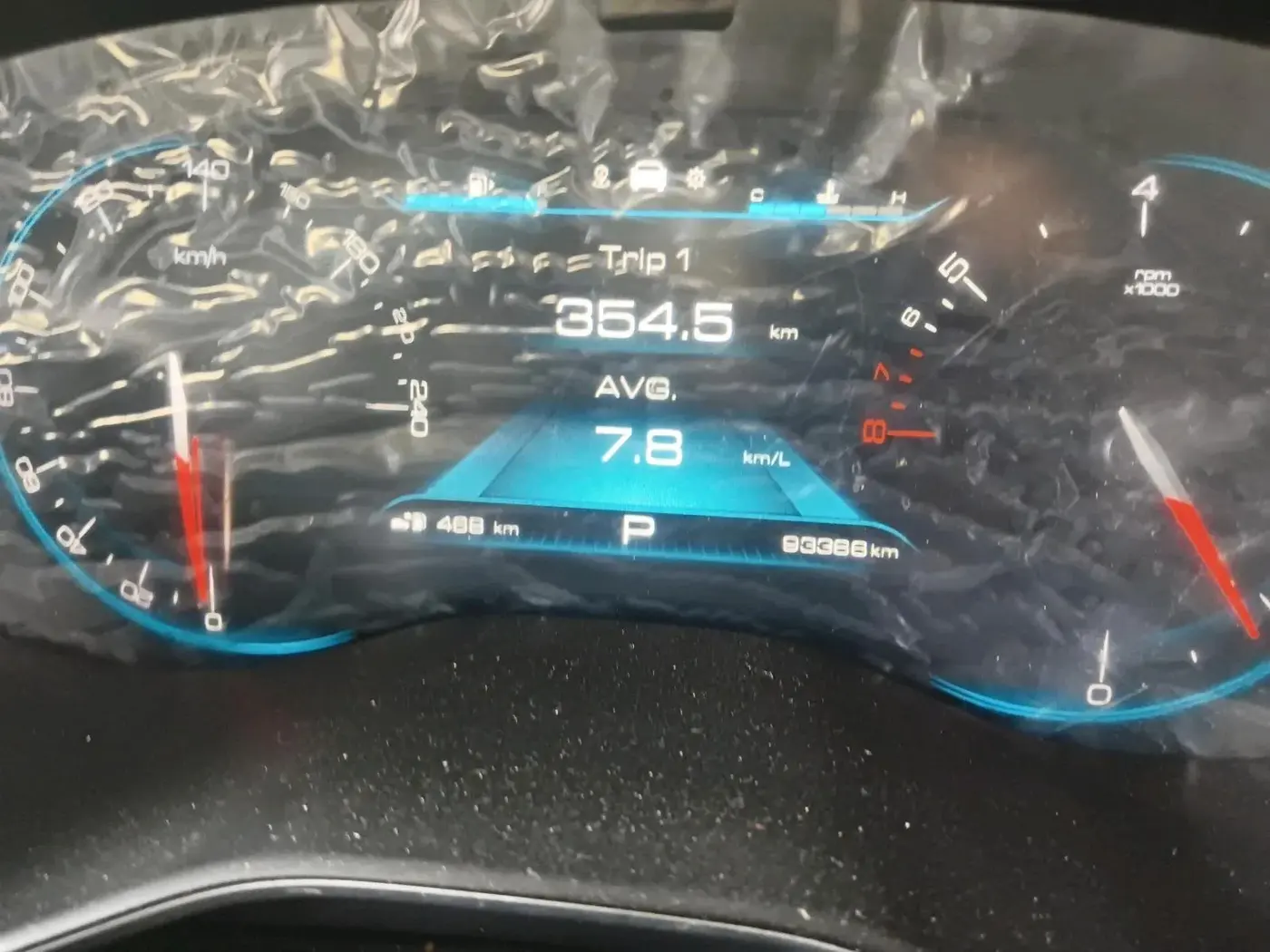 2019 MG HECTOR SHARP 1.5 DCT PETROL, Petrol, Automatic, 93,366 km, interior