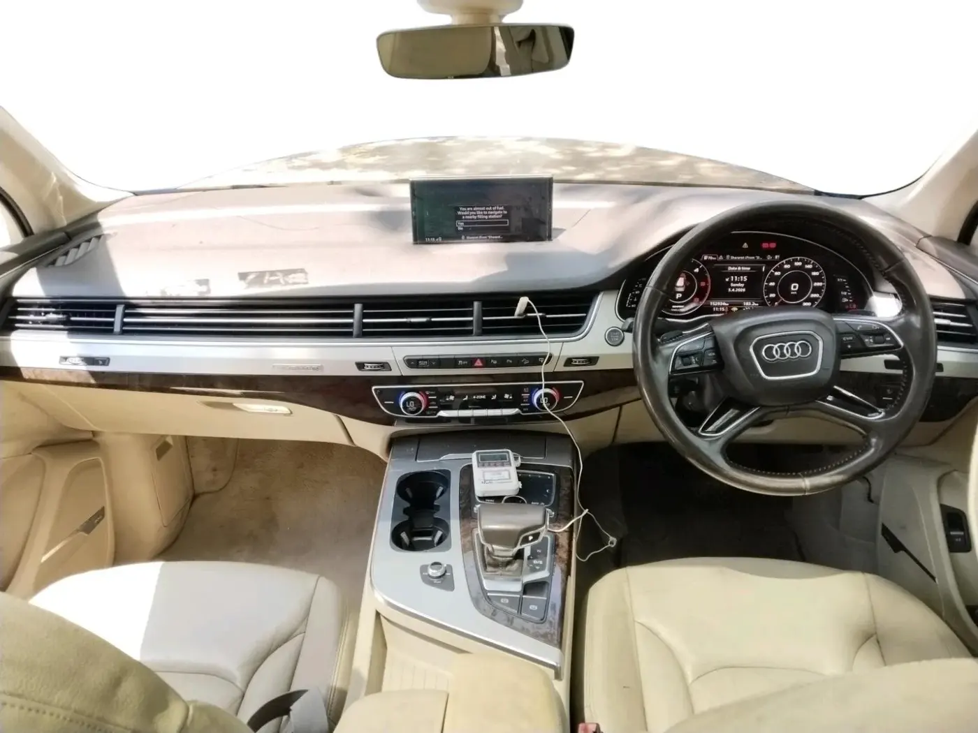 2015 Audi Q7 45 TDI TECHNOLOGY PLUS SUNROOF, Diesel, Automatic, 1,58,000 km, interior