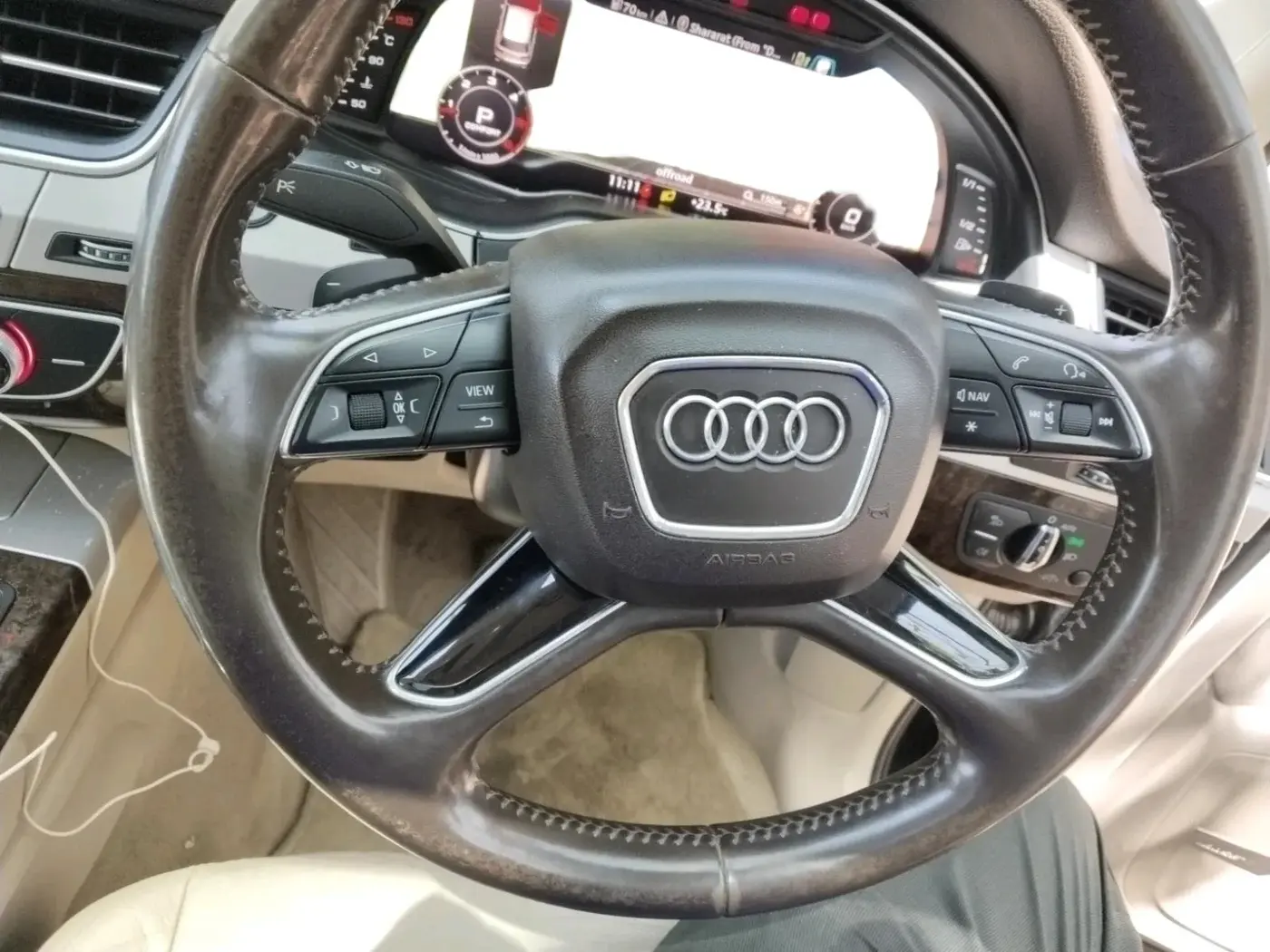 2015 Audi Q7 45 TDI TECHNOLOGY PLUS SUNROOF, Diesel, Automatic, 1,58,000 km, interior