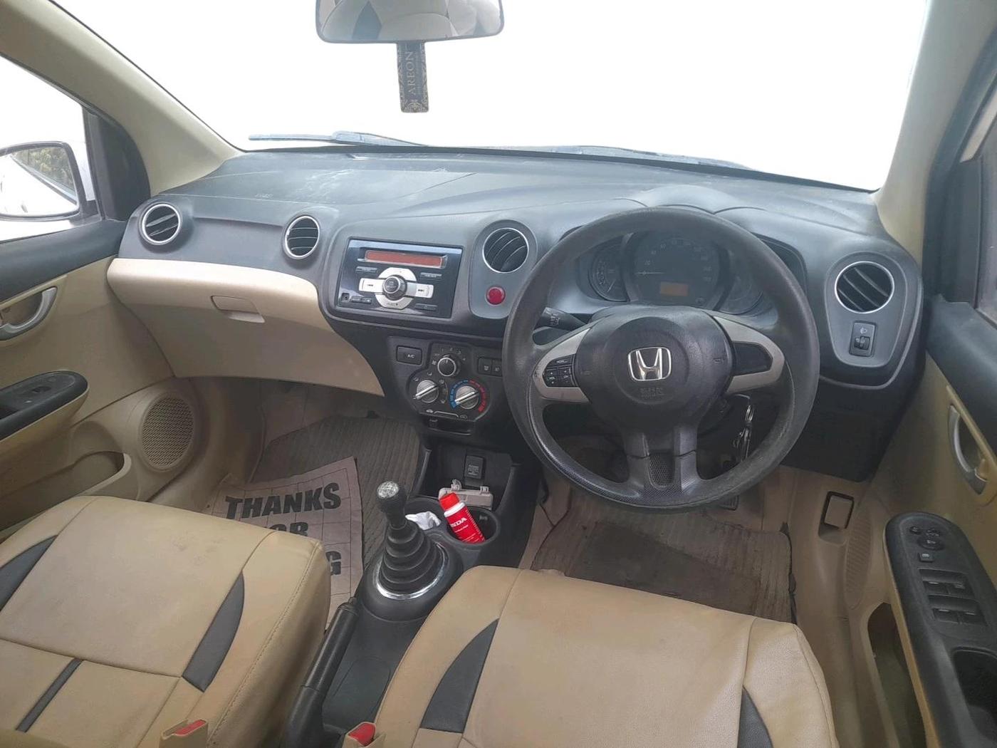 2015 Honda Amaze 1.2L I-VTEC VX, Petrol, Manual, 55,034 km, interior