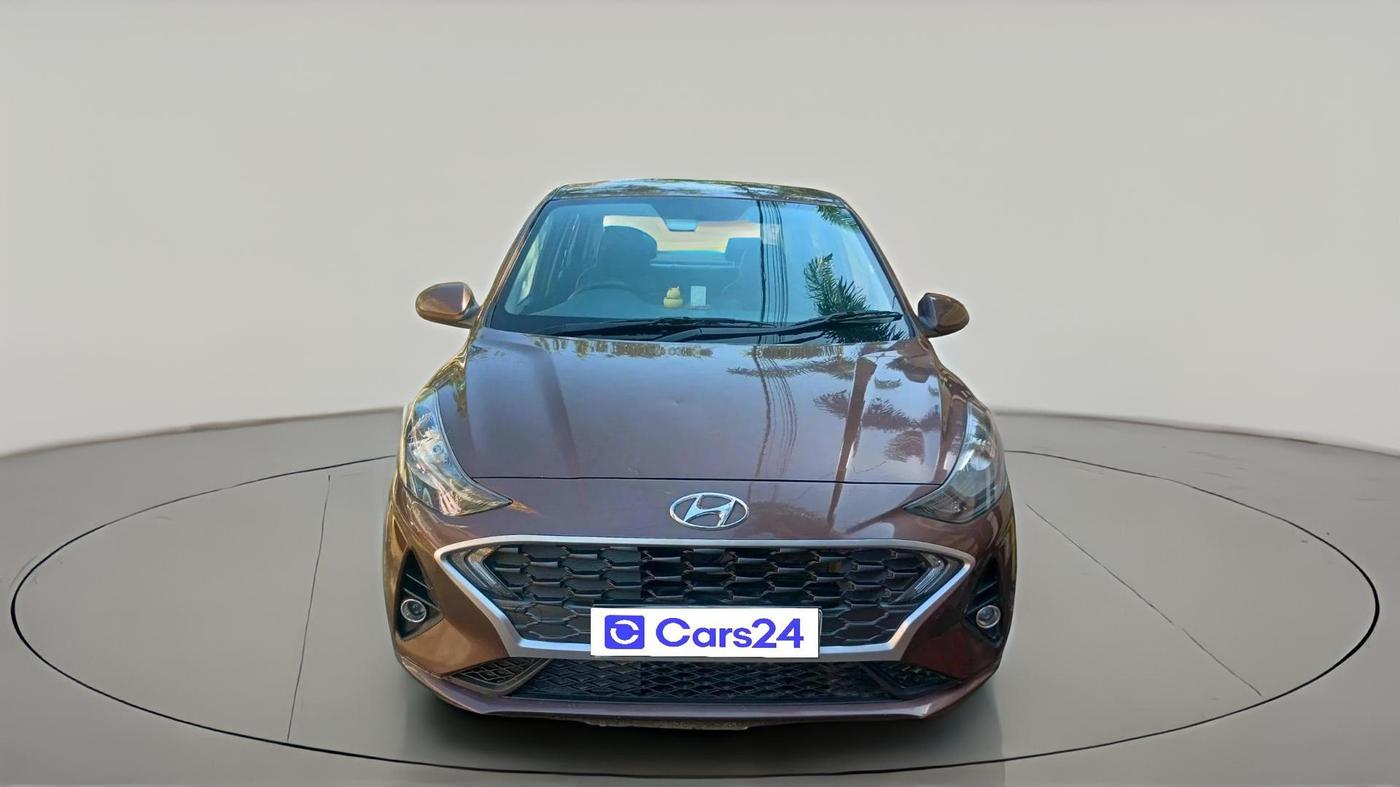 2021 Hyundai AURA S 1.2 CNG, CNG, Manual, 1,36,365 km, exterior