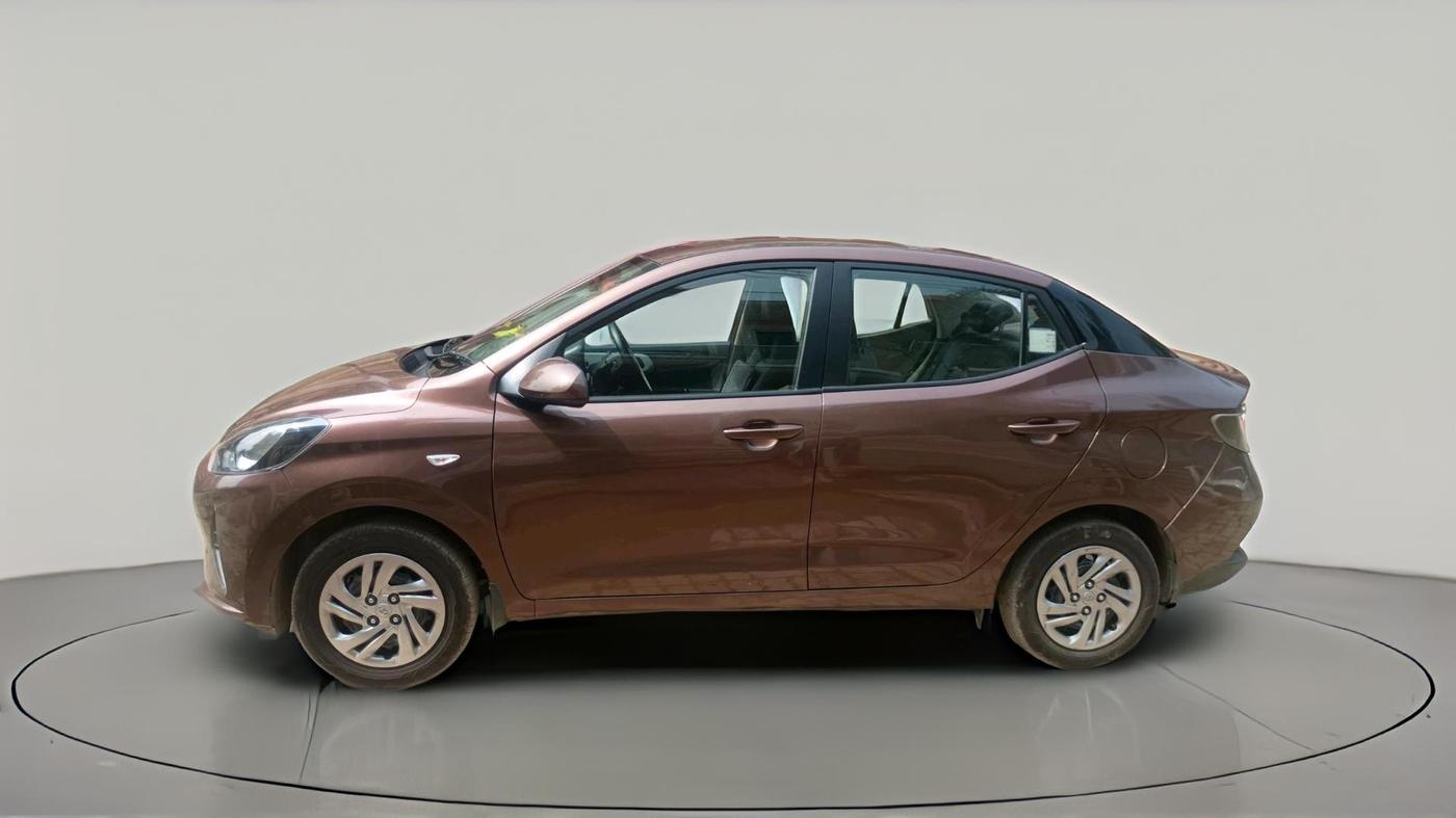 2021 Hyundai AURA S 1.2 CNG, CNG, Manual, 1,36,365 km, exterior