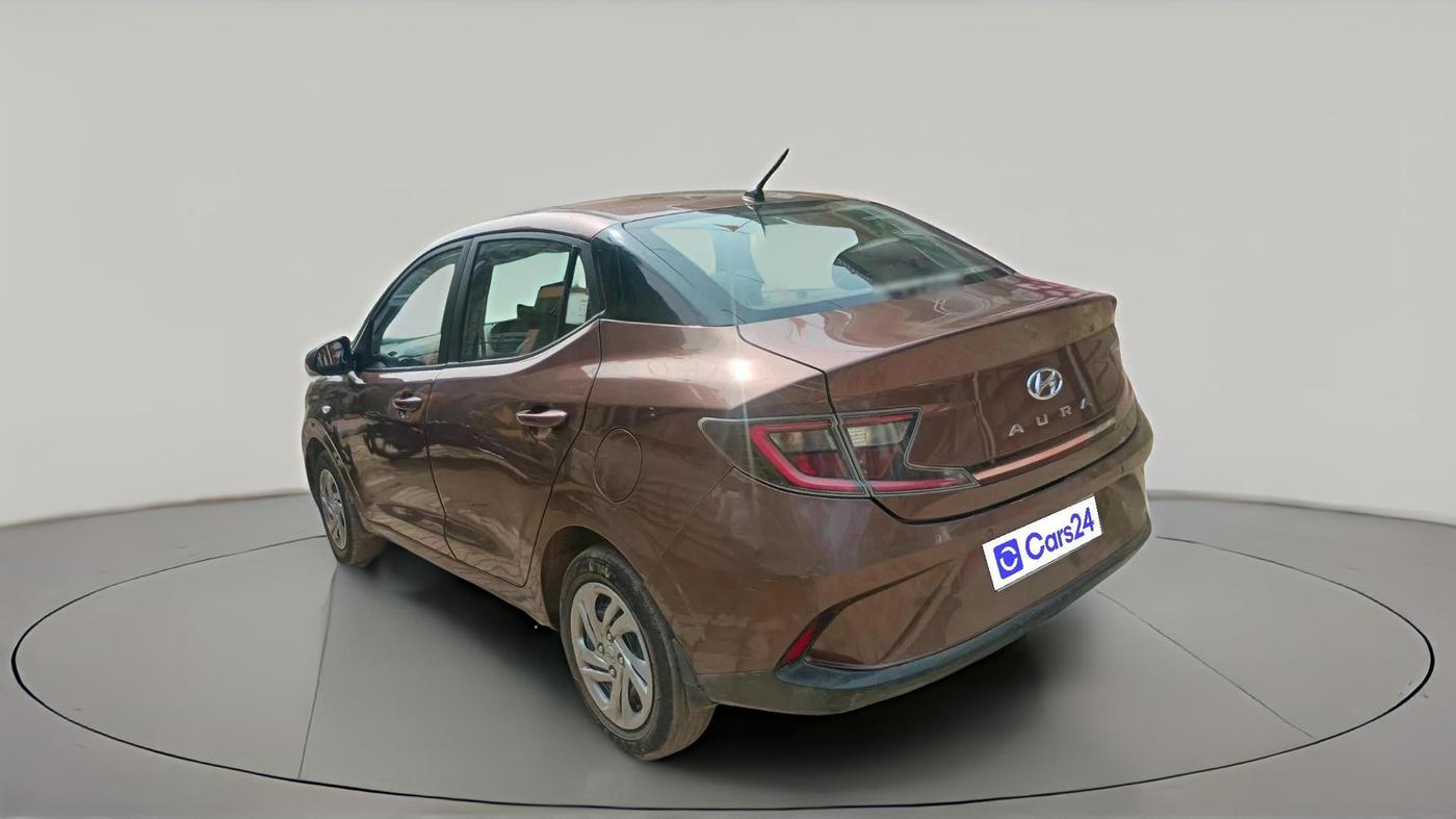 2021 Hyundai AURA S 1.2 CNG, CNG, Manual, 1,36,365 km, exterior