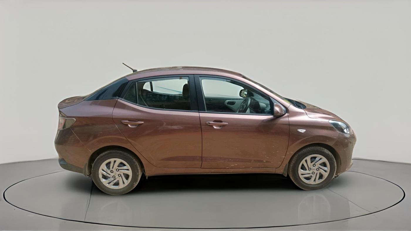 2021 Hyundai AURA S 1.2 CNG, CNG, Manual, 1,36,365 km, exterior