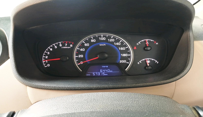 2017 Hyundai Grand i10 SPORTZ (O) 1.2 KAPPA VTVT, Petrol, Manual, 57,315 km, interior