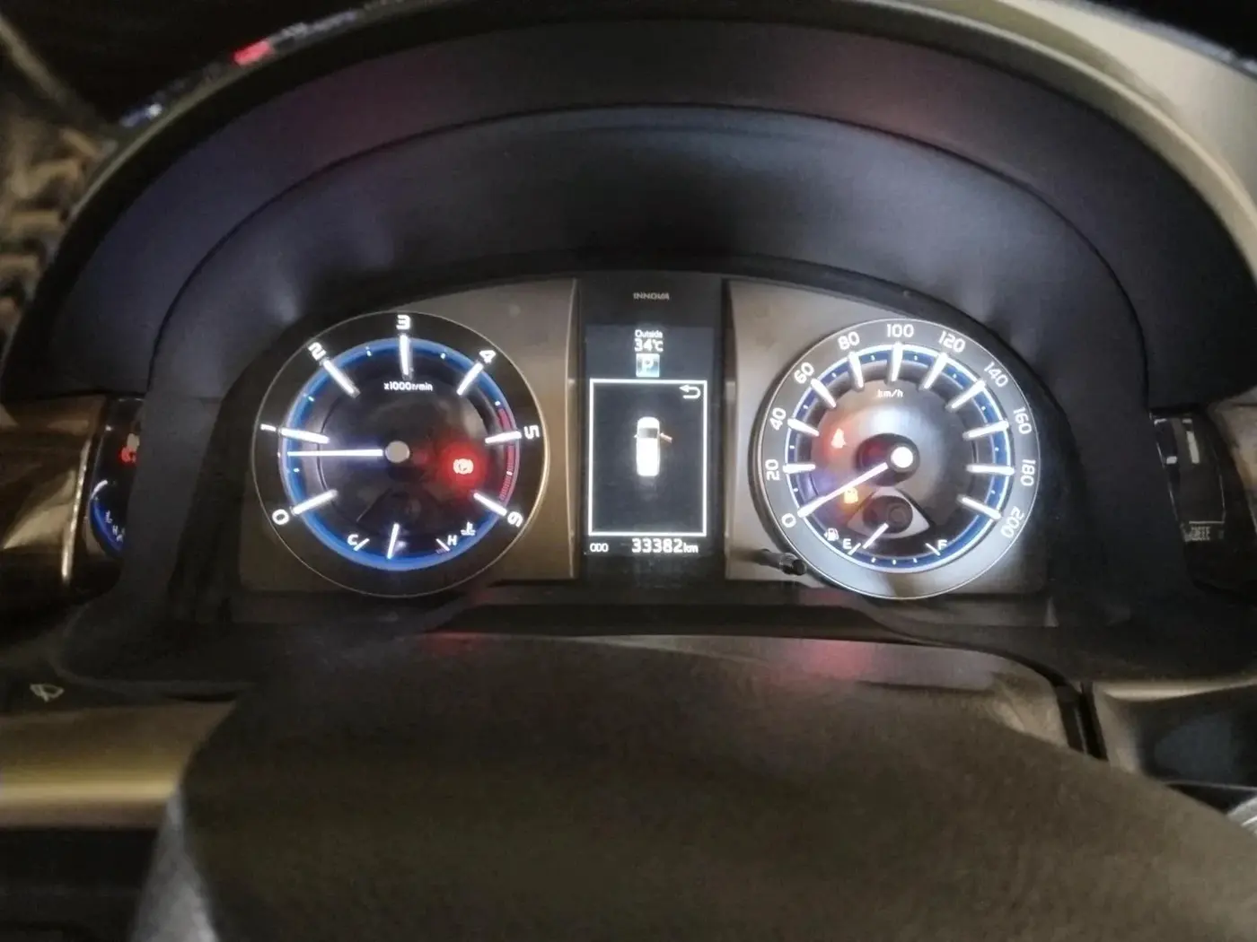 2021 Toyota Innova Crysta 2.4 ZX 7 STR, Diesel, Manual, 33,382 km, interior