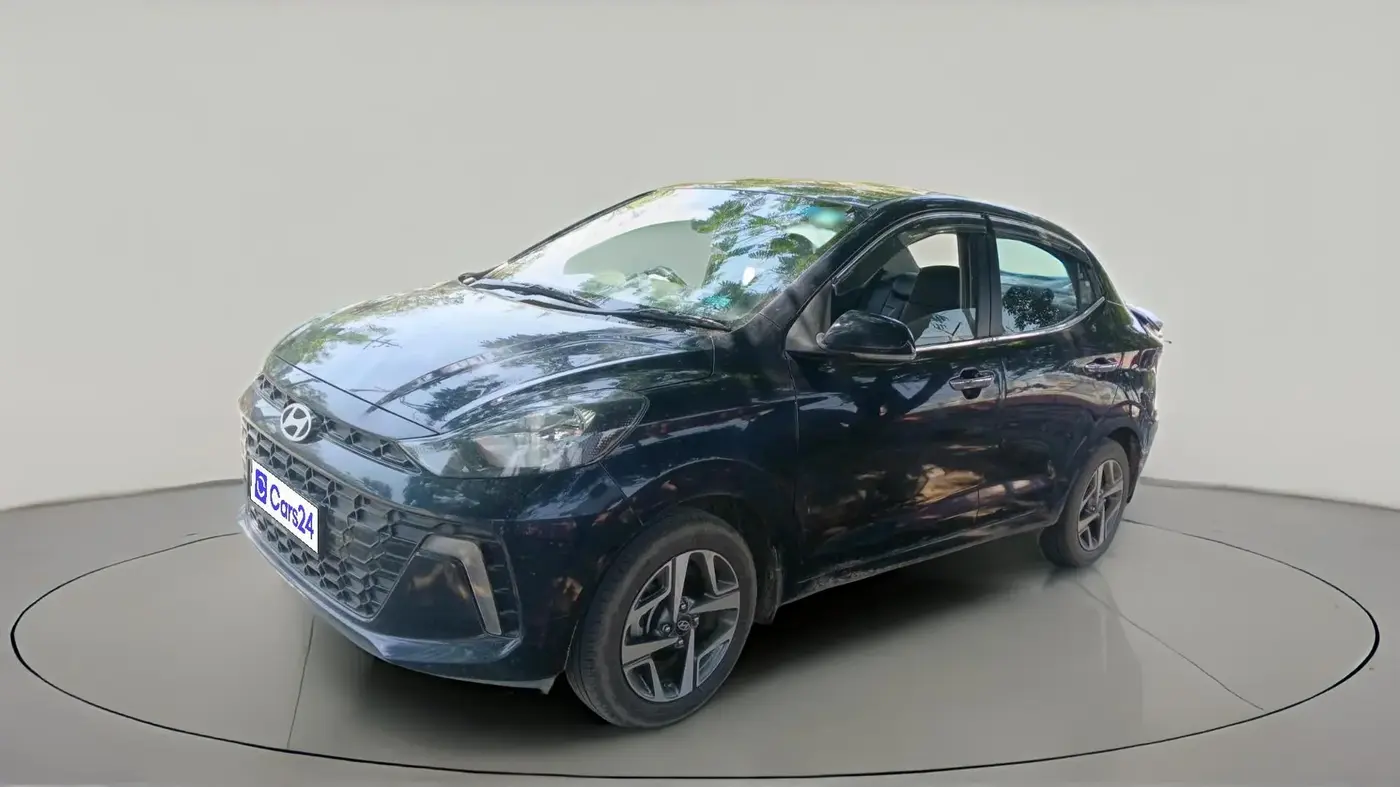 2024 Hyundai AURA SX 1.2, Petrol, Manual, 37,741 km, exterior
