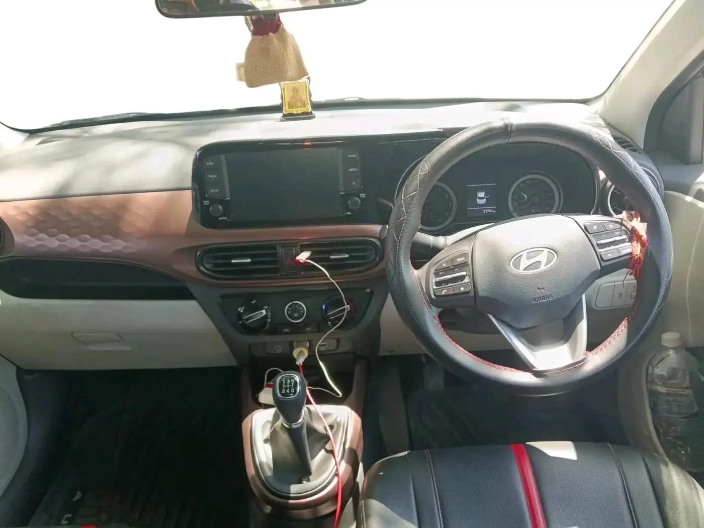 2024 Hyundai AURA SX 1.2, Petrol, Manual, 37,741 km, interior